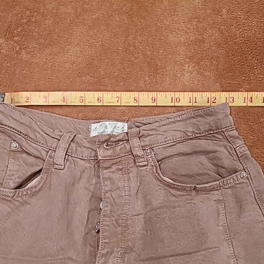 Free People SUPER SWEEPER Wide Leg High Rise Pants - Picture 9 of 15